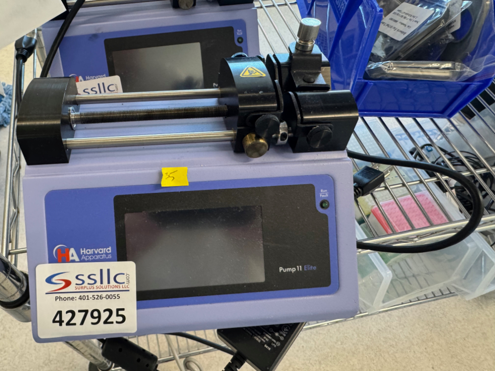 Image of Harvard Apparatus Pump 11 Elite Syringe Pump